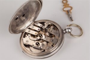 Silver pocket watch George Favre Jacot (Zenith). — image 7