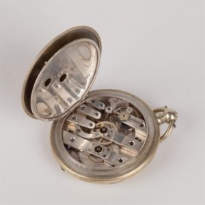 Metal pocket watch, "For excellent shooting". First — image 6