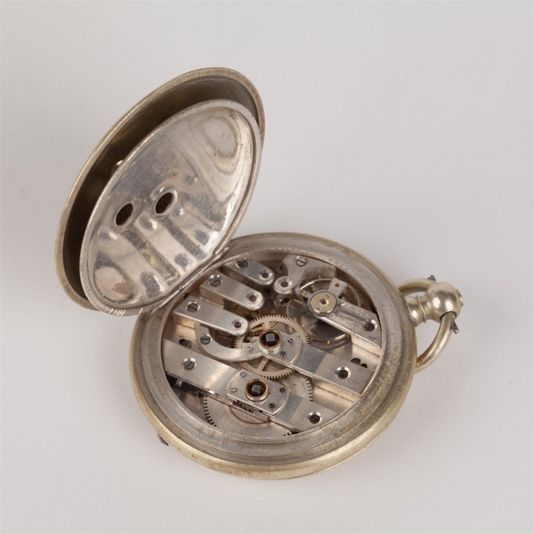 Metal pocket watch, "For excellent shooting". First — image 6