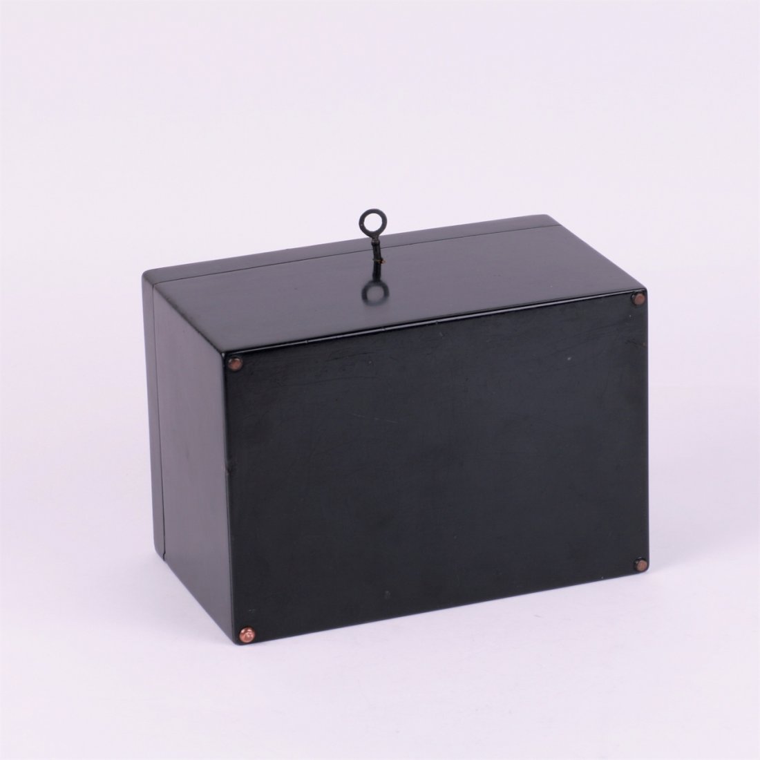 Russian lacquer casket "Winter troyka". — image 5