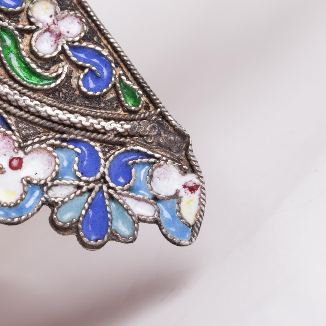 Russian Mother of God icon riza crown — image 3