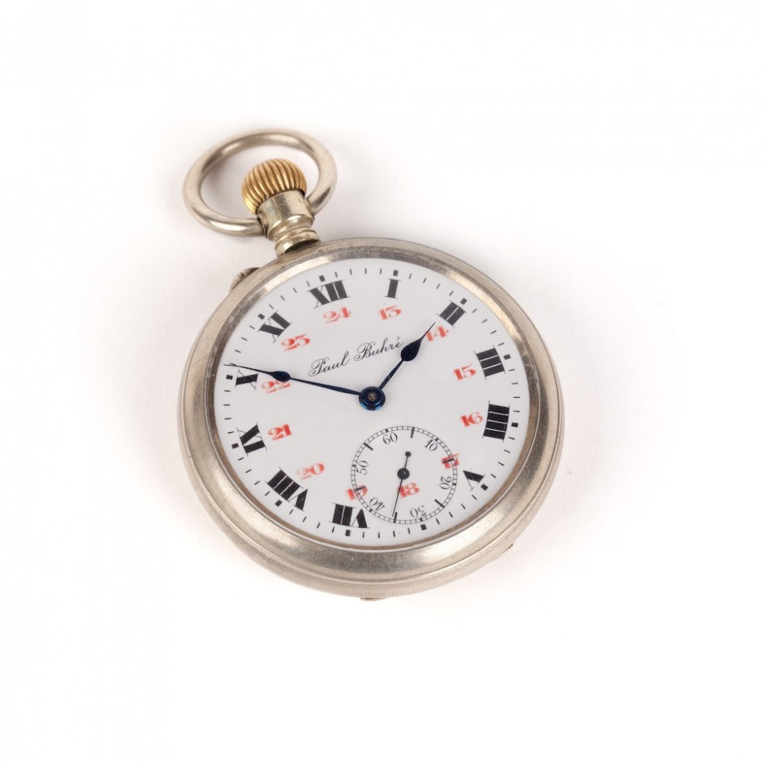 Metal pocket watch Paul Buhre (Pavel Bure). — image 1