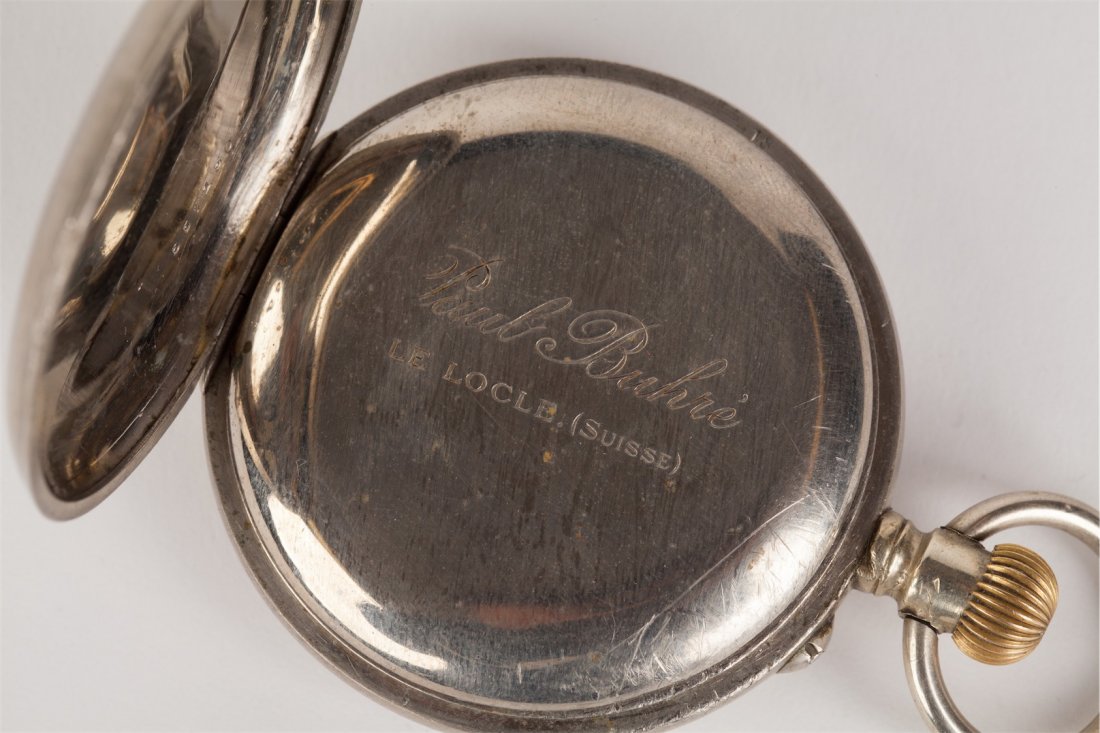 Metal pocket watch Paul Buhre (Pavel Bure). — image 3