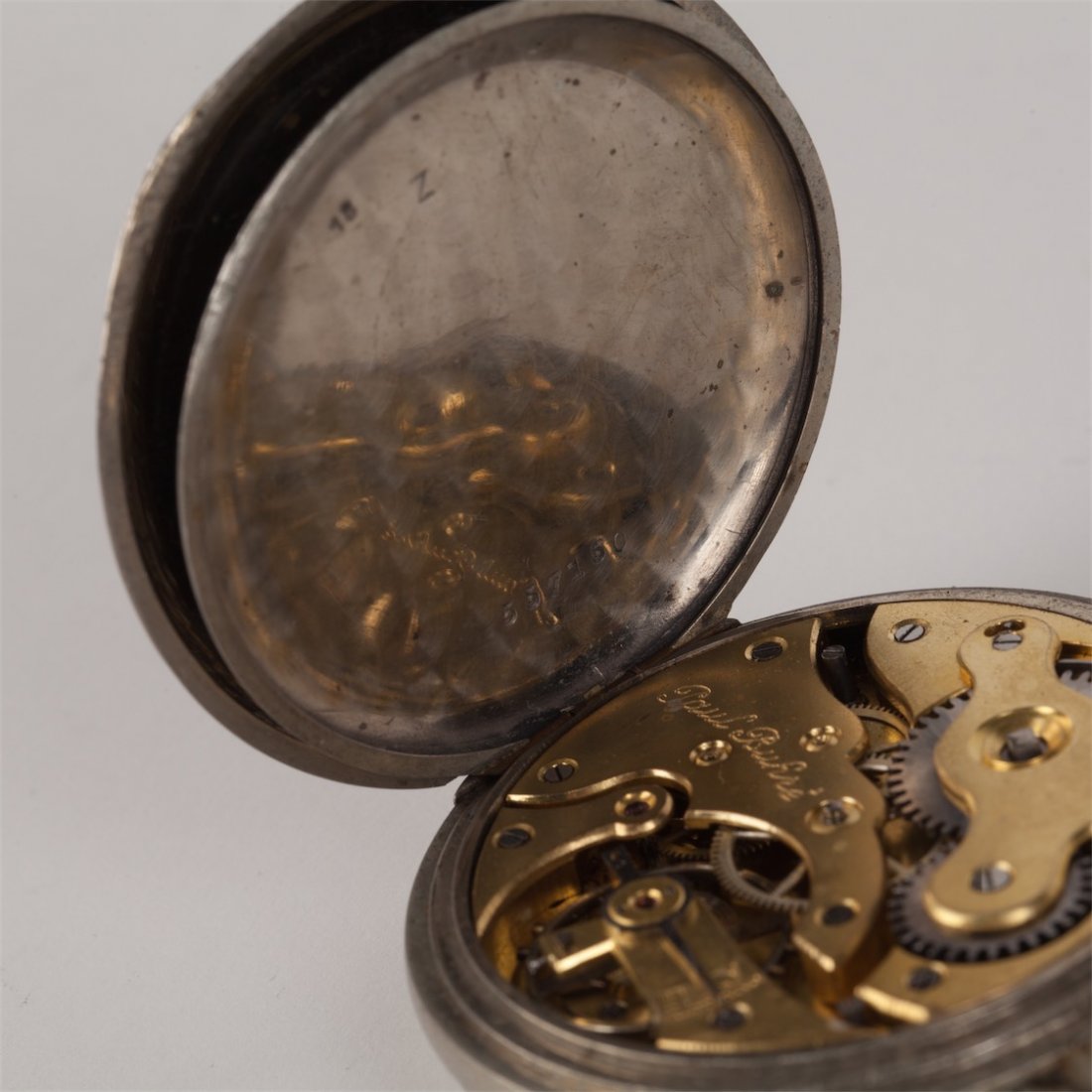 Metal pocket watch Paul Buhre (Pavel Bure). — image 7