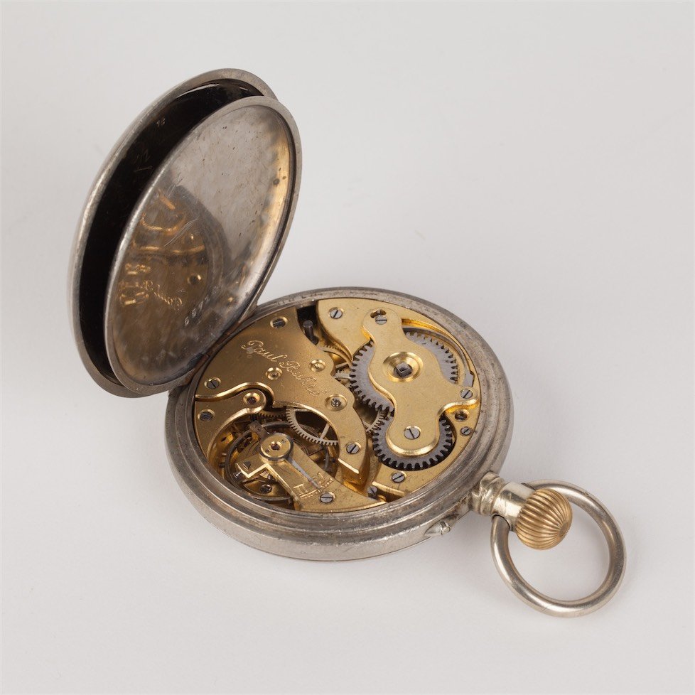 Metal pocket watch Paul Buhre (Pavel Bure). — image 8