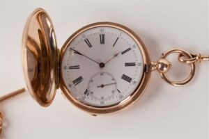 Imperial Russian Presentation Pocket watch in Gold. — image 3