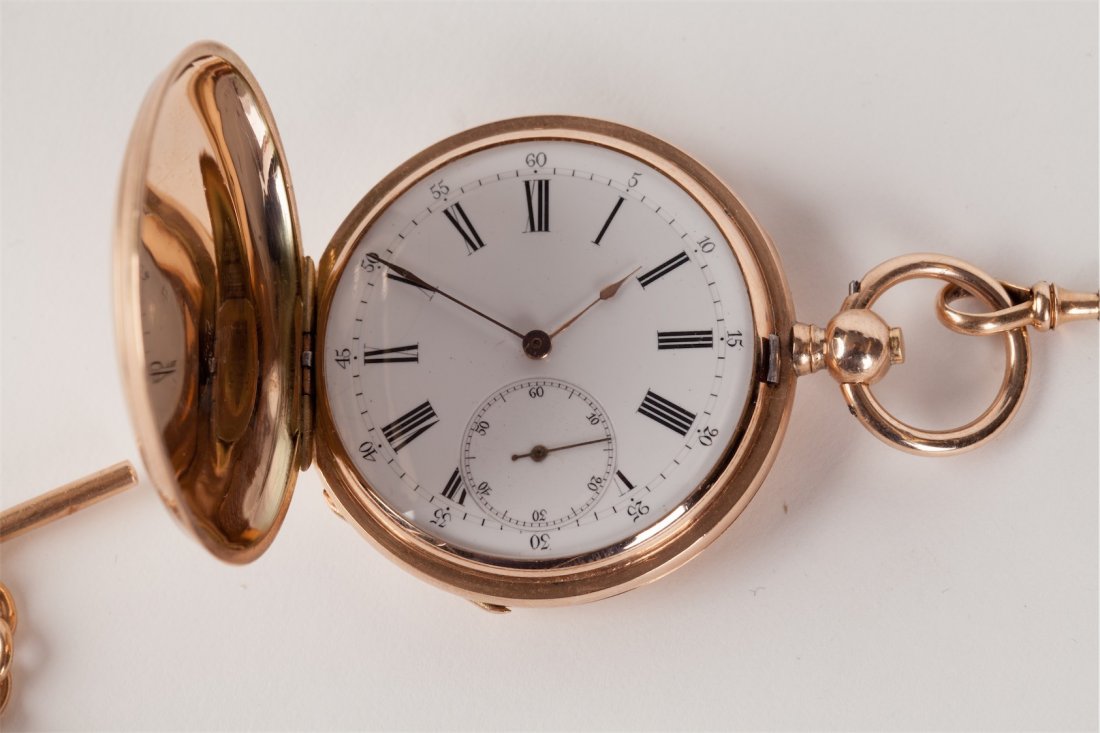 Imperial Russian Presentation Pocket watch in Gold. — image 3