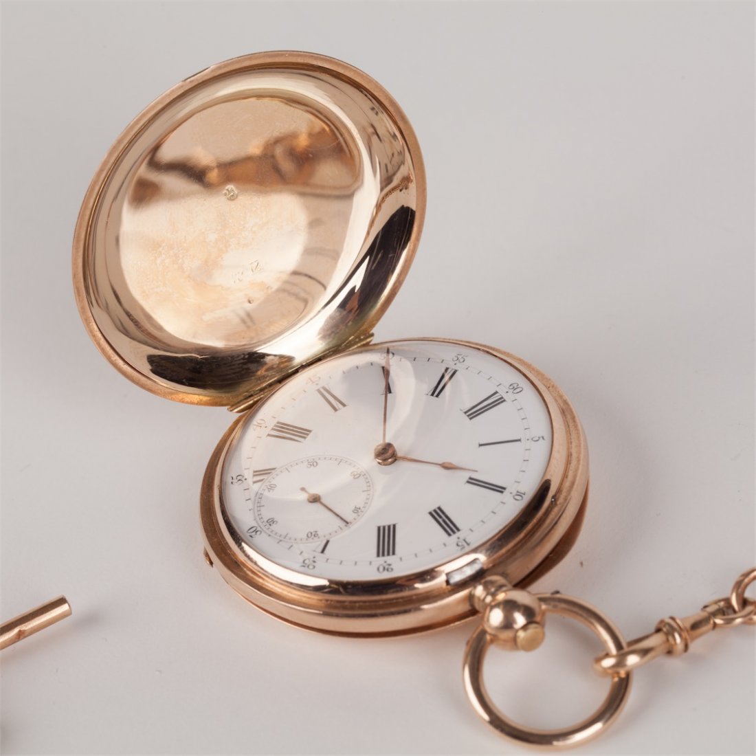 Imperial Russian Presentation Pocket watch in Gold. — image 4