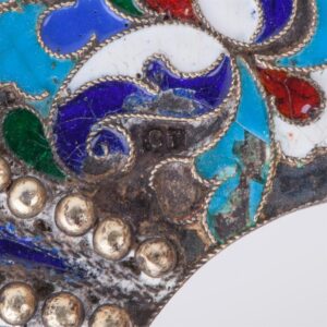 Russian St. Nikolay icon riza crown — image 3