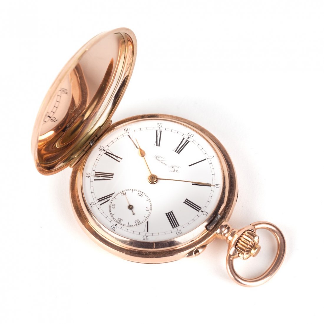 An Imperial Russian Presentation Pocket watch in Gold — image 1