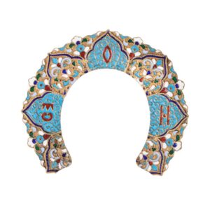 Russian Christ icon riza crown — image 1