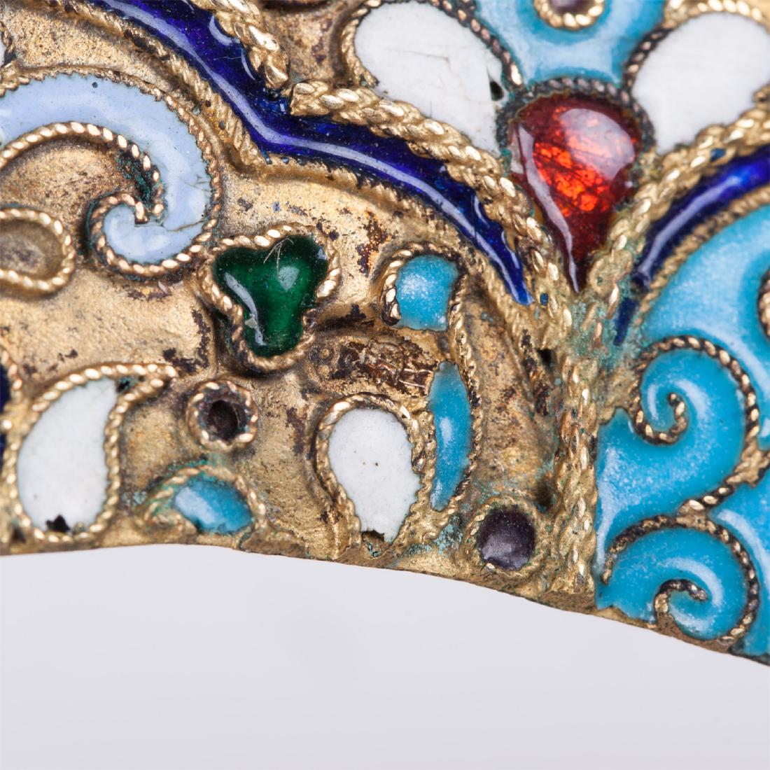 Russian Christ icon riza crown — image 3
