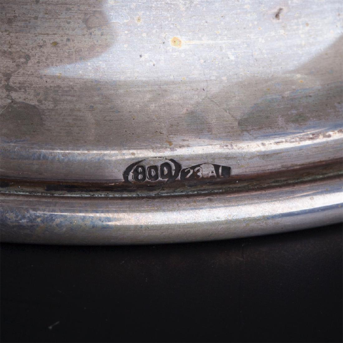 Antique silver candy dish — image 4