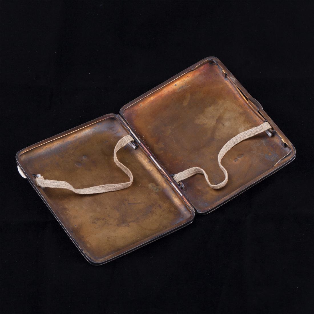 Russian silver and enamel cigarette-case — image 4