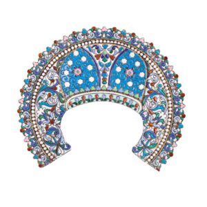 Russian St. Nikolay icon riza crown — image 1