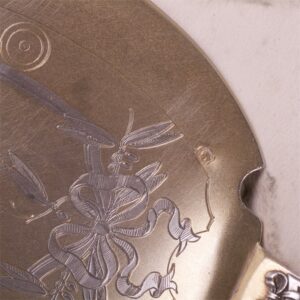 Silver serving set for dessert. — image 5