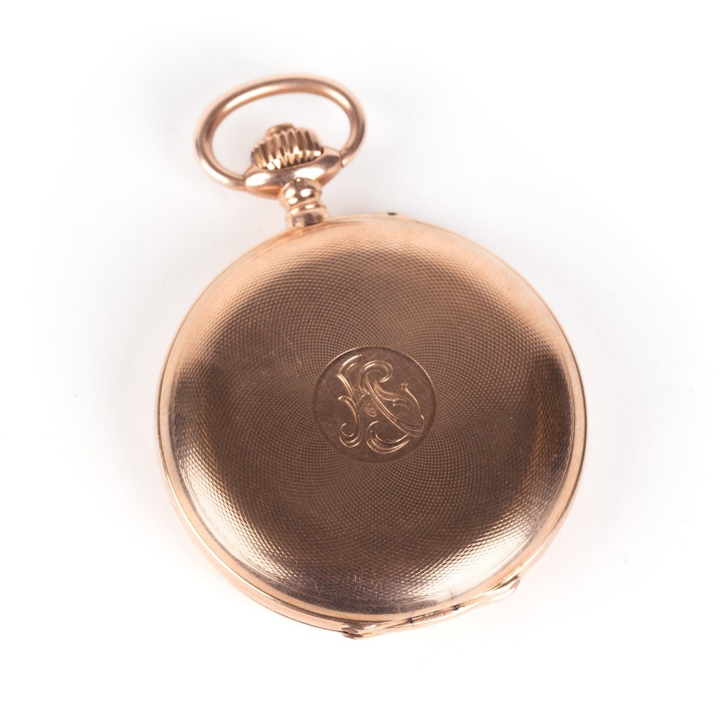 An Imperial Russian Hight Grade Pocket watch in Gold . — image 1