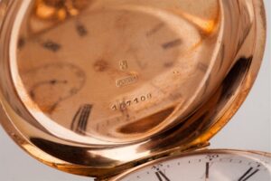 An Imperial Russian Hight Grade Pocket watch in Gold . — image 4