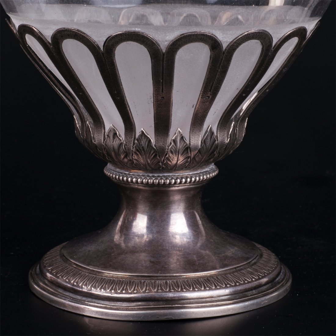 Antique silver water jug — image 5