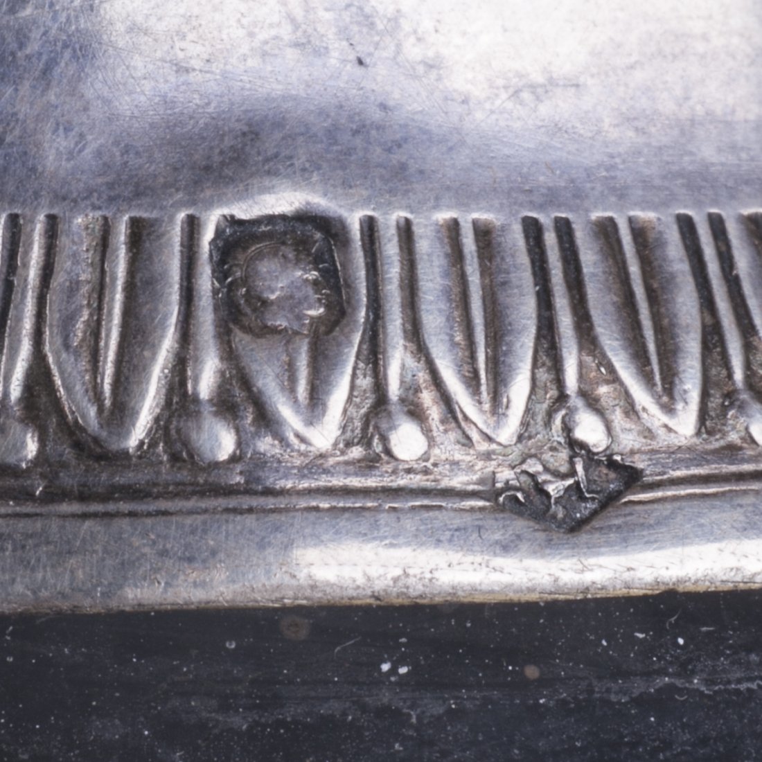 Antique silver water jug — image 6