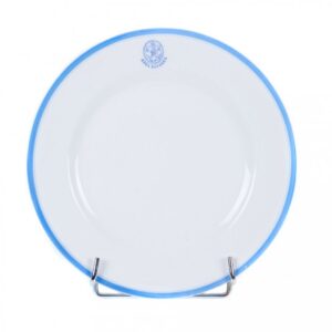 Russian porcelain plate "Harakka yacht". Kornilov — image 1