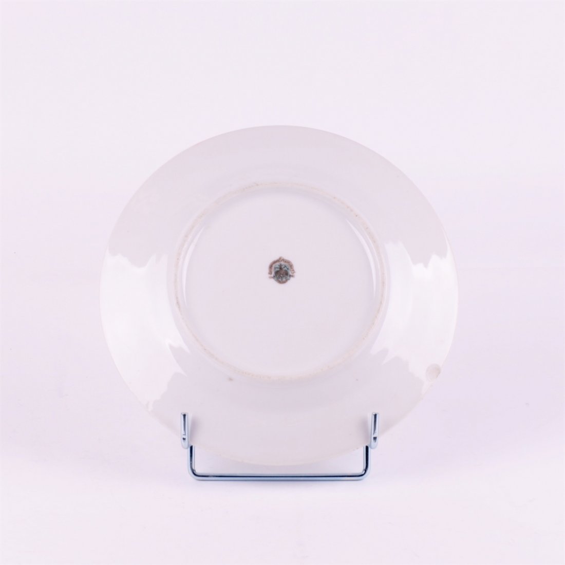 Russian porcelain plate "Harakka yacht". Kornilov — image 3