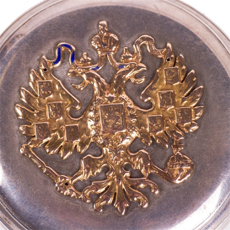 Silver pocket watch from the Ministry of the Imperial — image 2
