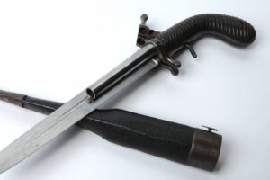 French combination pistol. — image 4