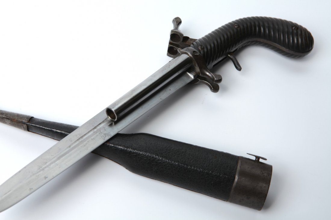 French combination pistol. — image 4