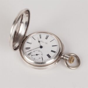 Russian Imperial silver pocket watch Pavel Bure(Paul — image 1