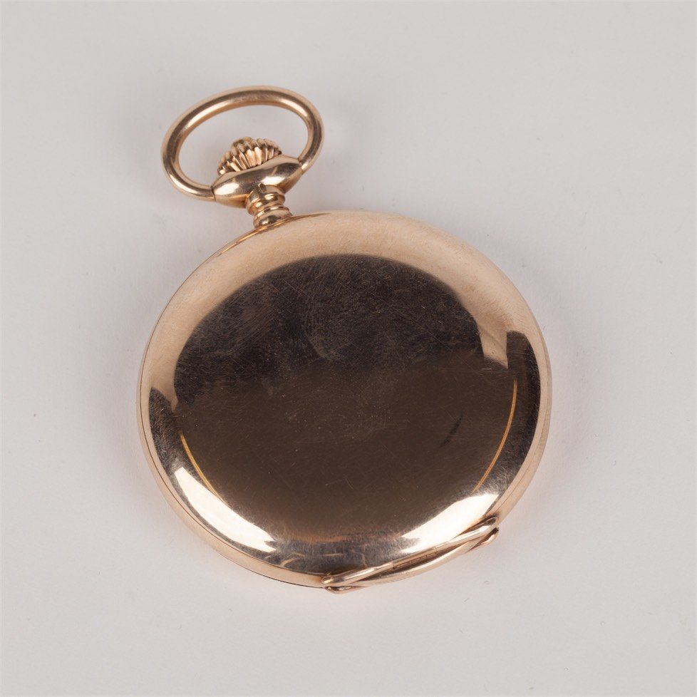 Russian gold pocket watch W.Gabus movement Usysse — image 2