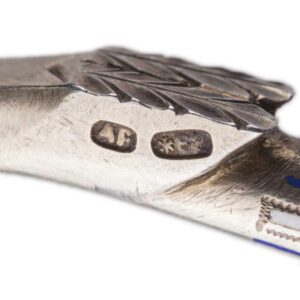 Russian silver jam spoon. Workshop of A. Tobenkov(?). — image 6