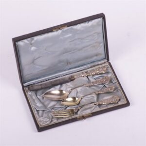 Silver set of 4 pieces "Egoist". — image 1