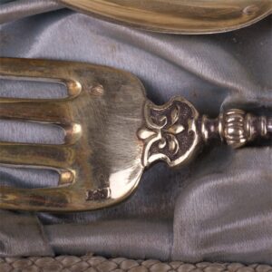Silver set of 4 pieces "Egoist". — image 4