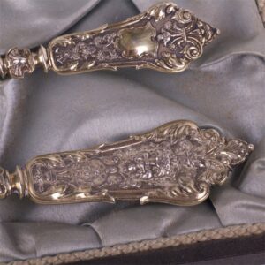 Silver set of 4 pieces "Egoist". — image 5