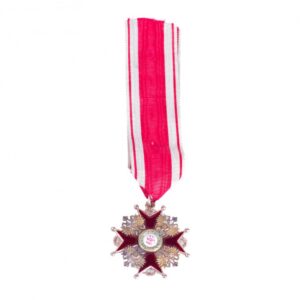 The order of St. Stanislav 3rd class with ribbon — image 1