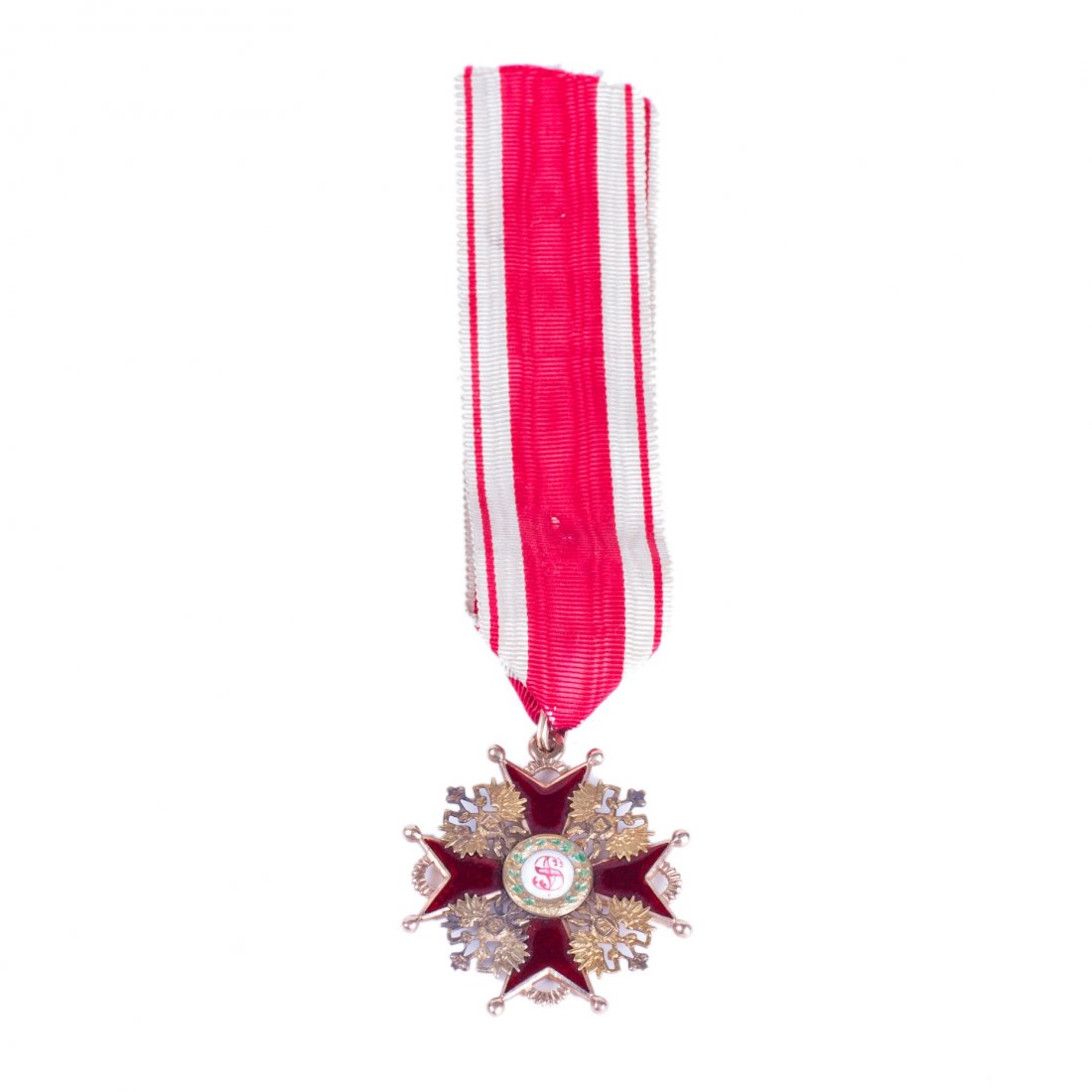 The order of St. Stanislav 3rd class with ribbon — image 1