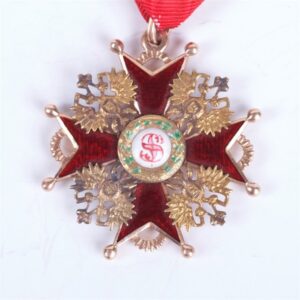 The order of St. Stanislav 3rd class with ribbon — image 2