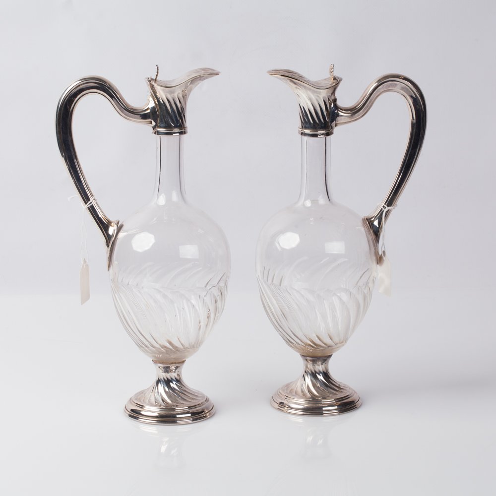 Decanter. Pair. — image 1