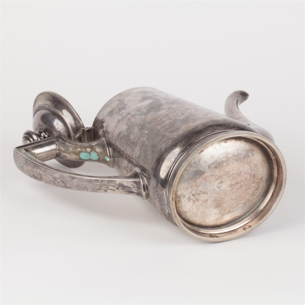 Metal coffee pot with Silver medal. 1913. — image 5