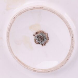 Russian porcelain flowerpot with flowers. Kornilov — image 5