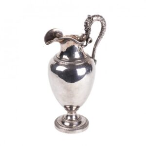 Antique French silver jug — image 1