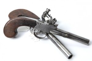Antique pair pistols. — image 4