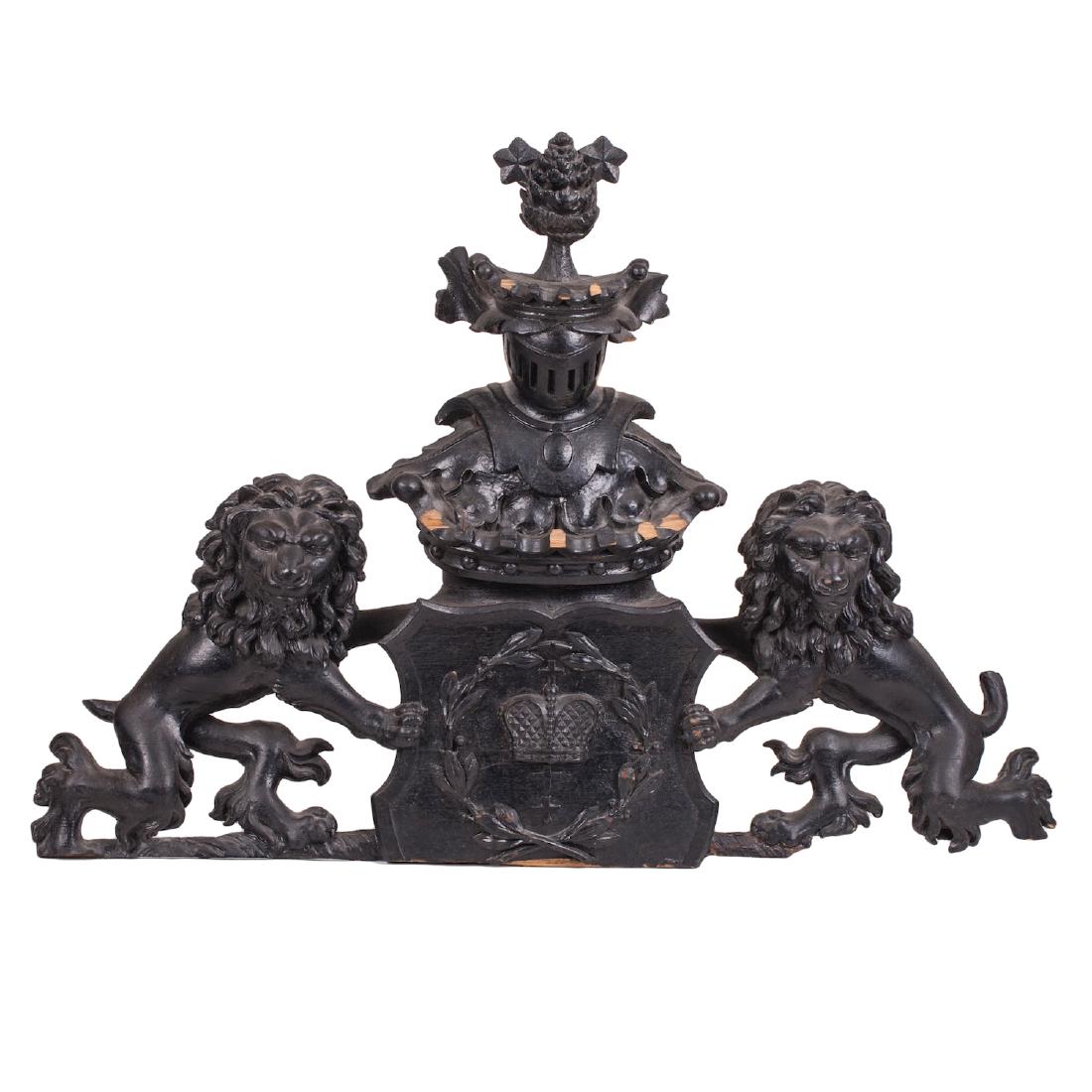 Coach element with Count Sheremetev coat of arms — image 1