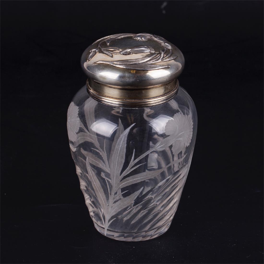 French Art Nouveau tea caddy — image 1