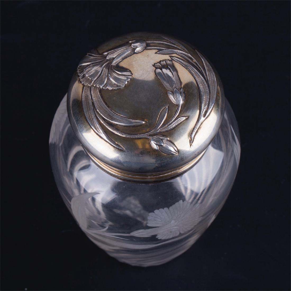 French Art Nouveau tea caddy — image 2