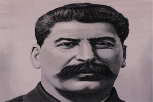 Portrait of I.V.Stalin. Painter: V. Korenkov. — image 3