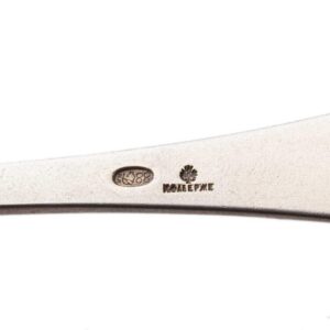 Russian Faberge silver spoon. — image 3
