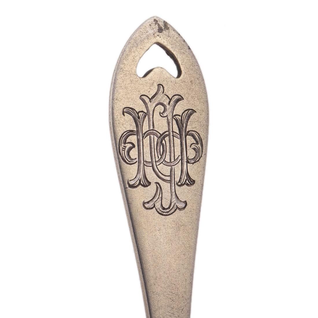 Russian Faberge silver spoon. — image 4