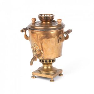 Russian imperial time travel samovar. 19th century. — image 1